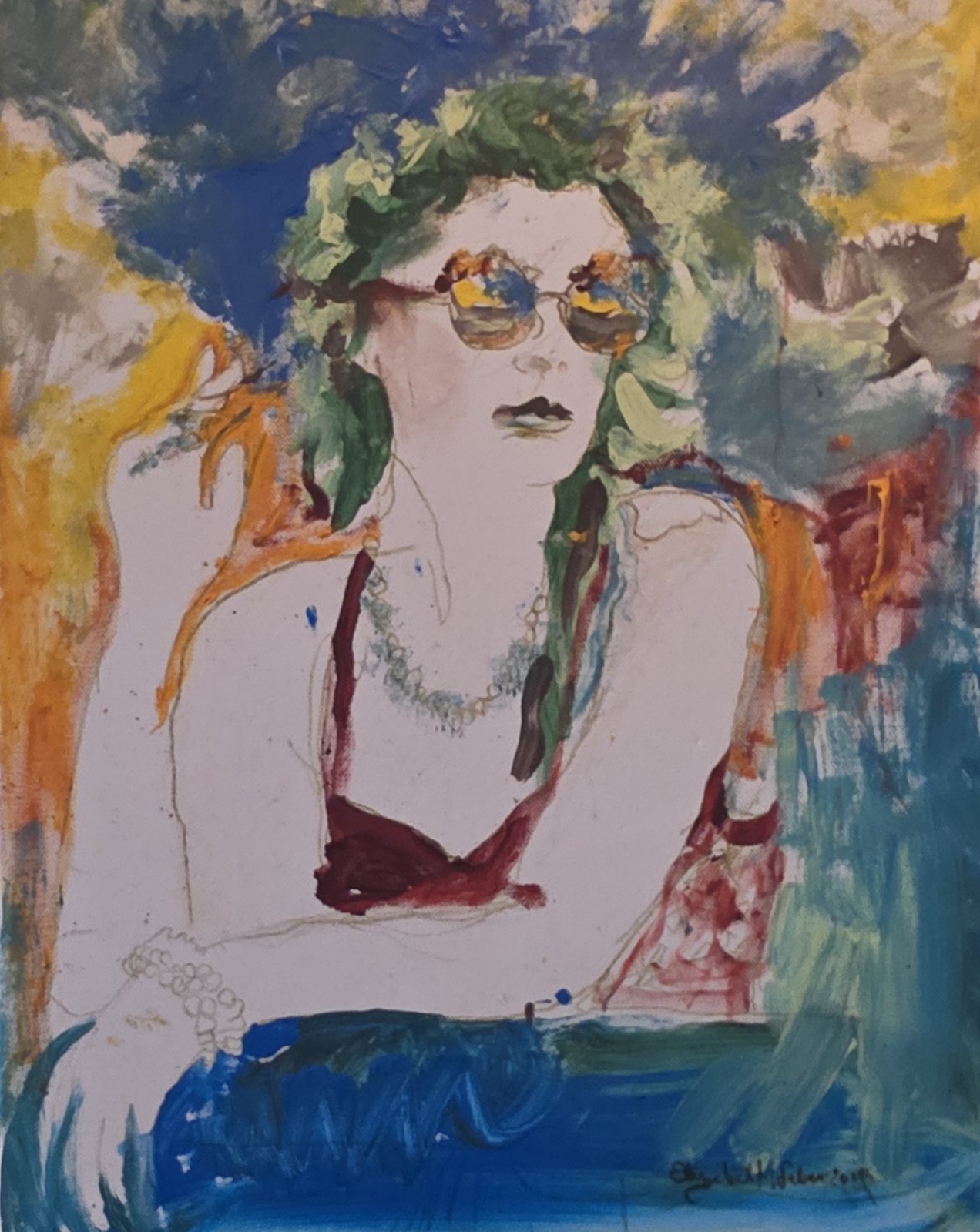 Woman in sunglasses