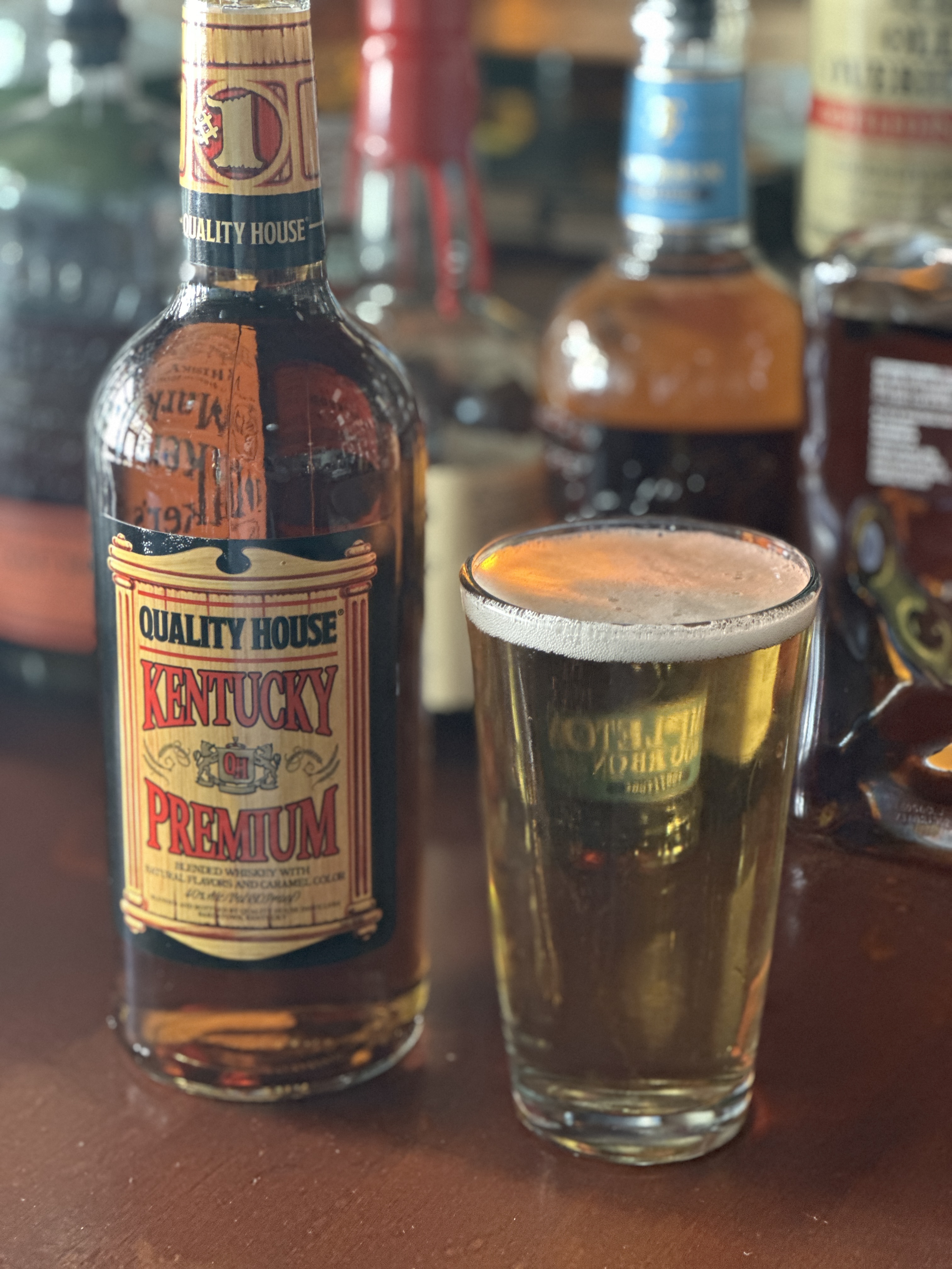 Old Style & Whiskey — Green Eye special